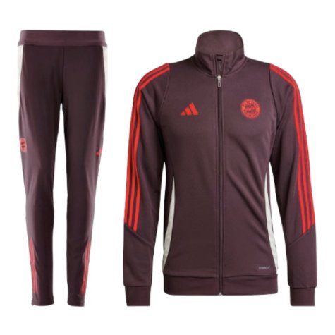 2024-2025 Bayern Munich Tracksuit (Shadow Maroon)