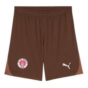 2024-2025 St Pauli Home Shorts (Brown)