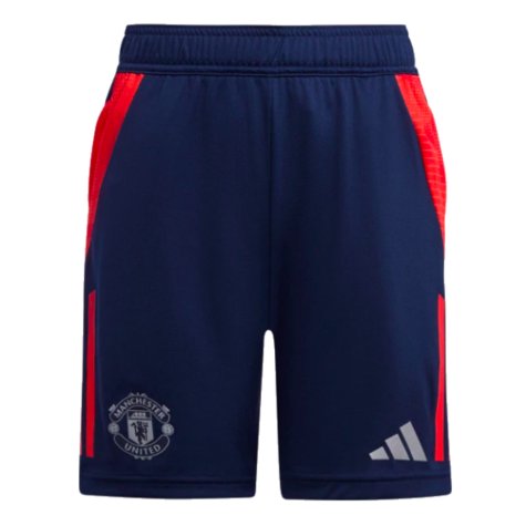 2024-2025 Man Utd Downtime Shorts (Night Indigo)