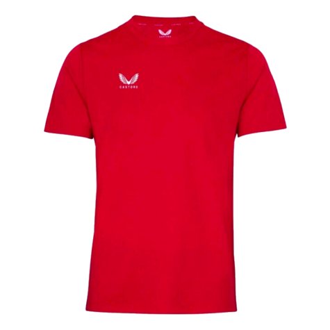 Castore Training Tee (Red)