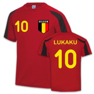 Belgium Sports Training Jersey (Lukaku)