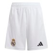 2024-2025 Real Madrid Home Shorts (White) - Kids