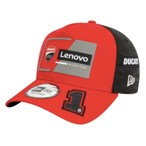 Ducati Lenovo Team 2024 Francesco Bagnaia Cap (Scarlet)