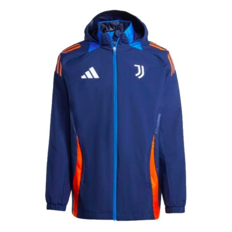 2024-2025 Juventus Rainjacket (Navy)