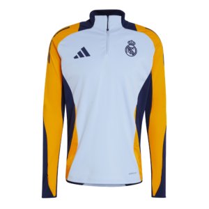 2024-2025 Real Madrid Training Top (Glow Blue)