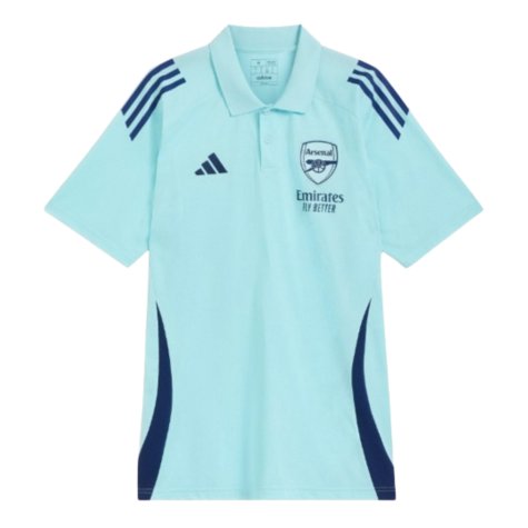 2024-2025 Arsenal Polo Shirt (Clear Aqua)