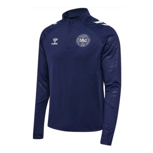 2024-2025 Denmark Pro Half Zip Sweat Top (Marine)