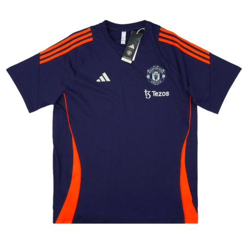 2024-2025 Man Utd Training Tee (Night Indigo)