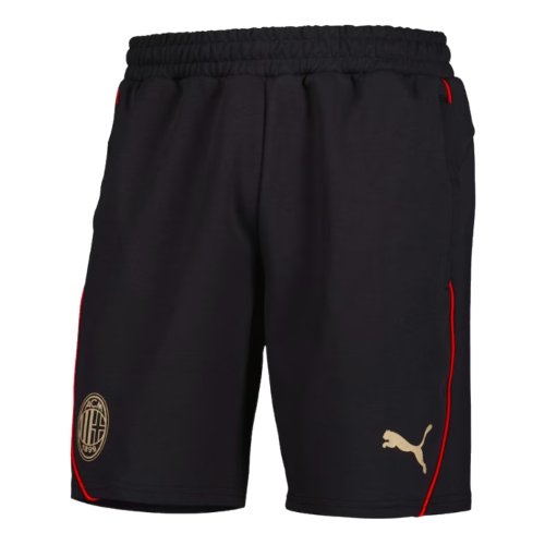 2024-2025 AC Milan Casuals Shorts (Black)