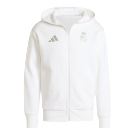 2024-2025 Real Madrid Anthem Jacket (White)