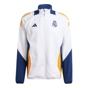 2024-2025 Real Madrid Presentation Jacket (White)