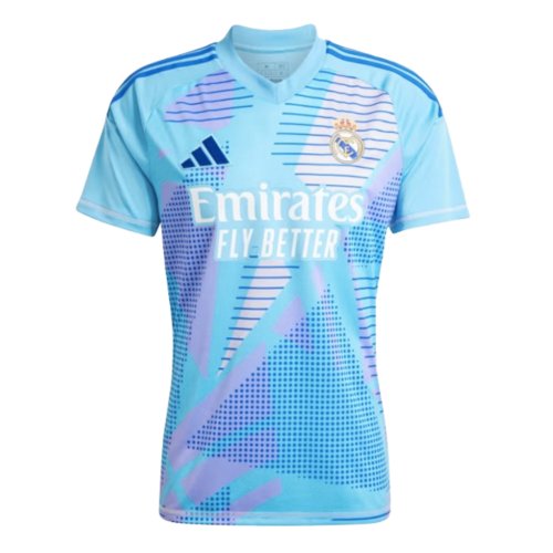 2024-2025 Real Madrid Home Goalkeeper Shirt (Blue)