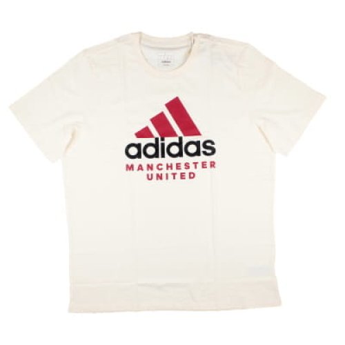 2024-2025 Man Utd SZN Graphic Tee (Cream White)