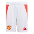 2024-2025 Man Utd Home Shorts (White) - Kids