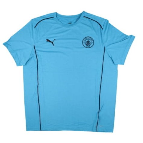 2024-2025 Man City Casuals Tee (Magic Blue)