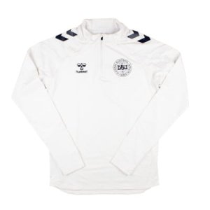 2024-2025 Denmark Pro Half Zip Sweat Top (White)