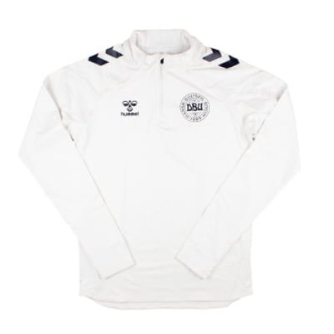 2024-2025 Denmark Pro Half Zip Sweat Top (White)