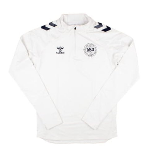 2024-2025 Denmark Pro Half Zip Sweat Top (White)