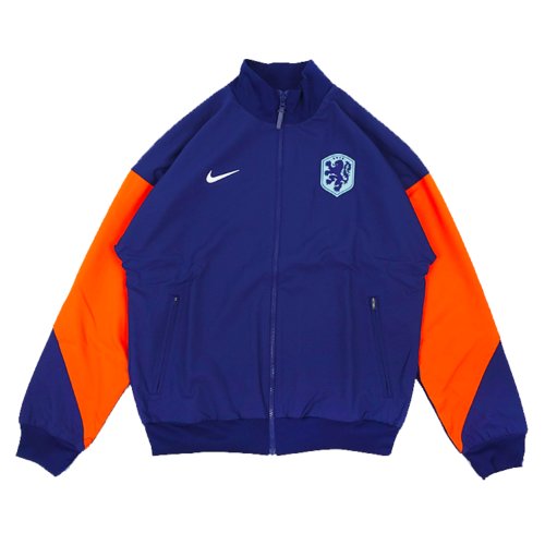 2024-2025 Netherlands Strike Anthem Jacket (Navy)