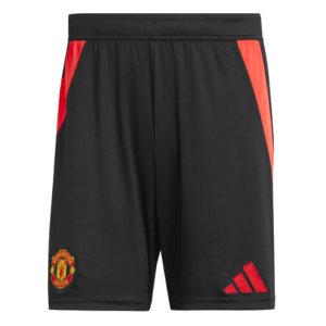 2024-2025 Man Utd Home Shorts (Black)