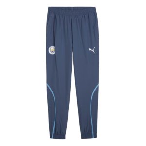 2024-2025 Man City Prematch Woven Pants (Navy)