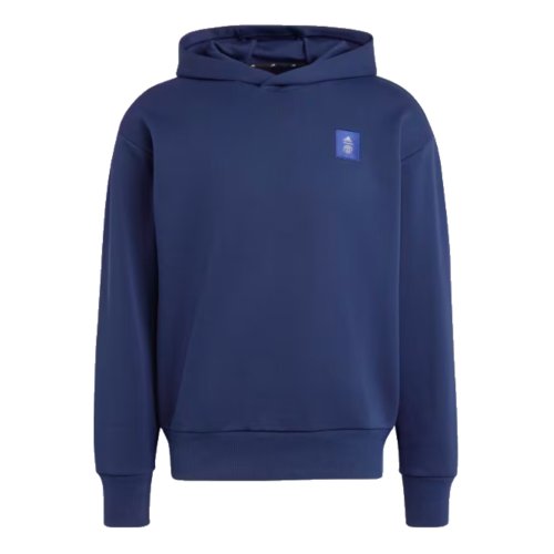 2024-2025 Man Utd Seasonal Doubleknit Hoody (Night Indigo)