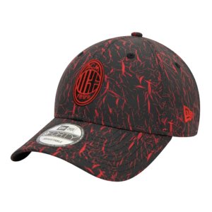 AC Milan Crinkle 9Forty Cap (Black)