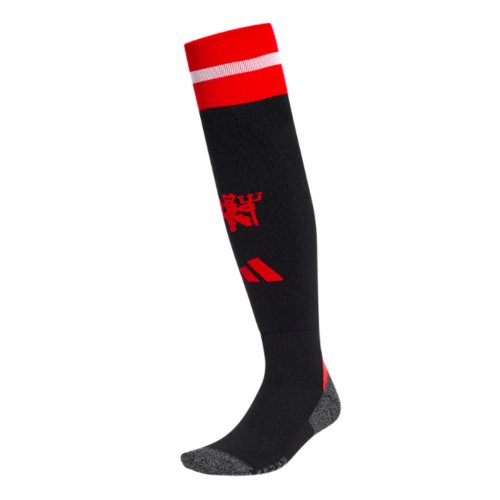 2024-2025 Man Utd Home Socks (Black)