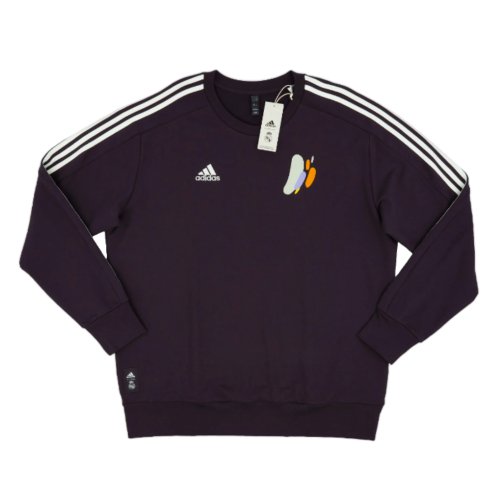 2024-2025 Real Madrid DNA Sweat Top (Aurora Black)