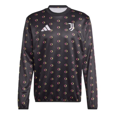 2024-2025 Juventus Pre Match Warm Up Top (Black)