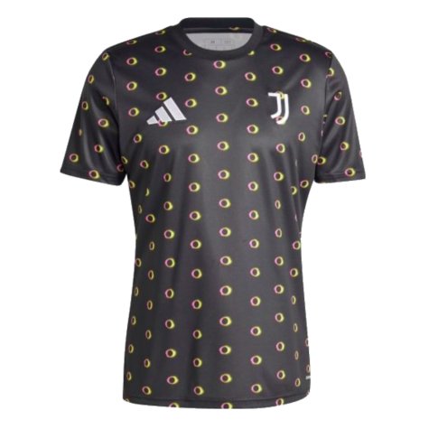 2024-2025 Juventus Pre-Match Shirt (Black)