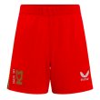 2024-2025 MK Dons Away Shorts (Red) - Kids