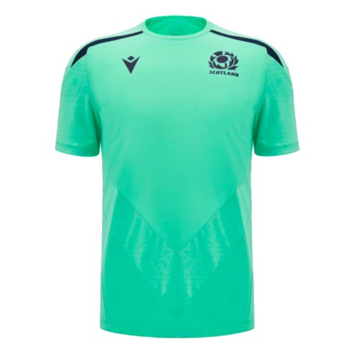 2024-2025 Scotland Rugby Poly Training Shirt (Green) - Kids