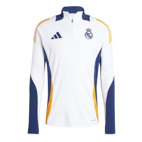 2024-2025 Real Madrid Training Top (White)