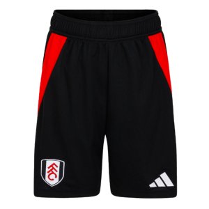 2024-2025 Fulham Home Shorts (Black) - Kids