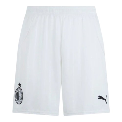 2024-2025 AC Milan Away Shorts (White)