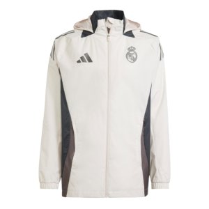 2024-2025 Real Madrid EU Allweather Jacket (Putty Mauve)