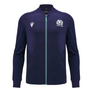 2024-2025 Scotland Rugby Anthem Full Zip Top (Navy) - Kids