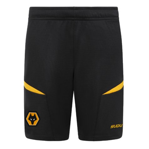 2024-2025 Wolves Home Shorts (Black) - Kids