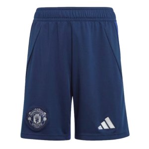 2024-2025 Man Utd Away Shorts (Night Indigo) - Kids