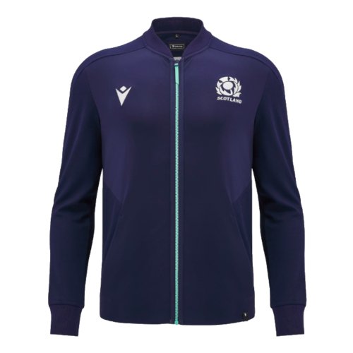 2024-2025 Scotland Rugby Anthem Full Zip Top (Navy)