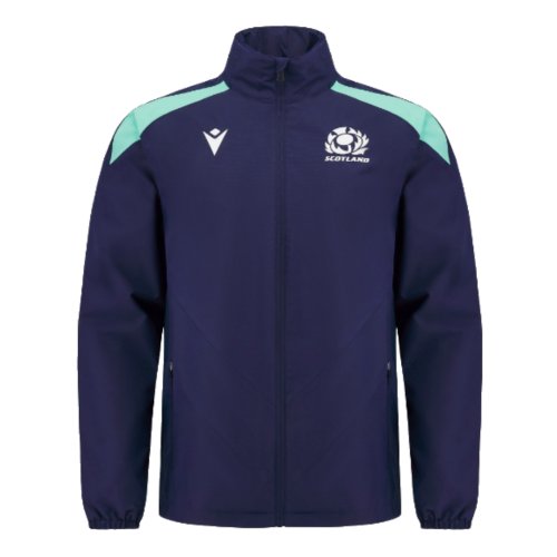 2024-2025 Scotland Rugby Waterproof Mesh Jacket (Navy)