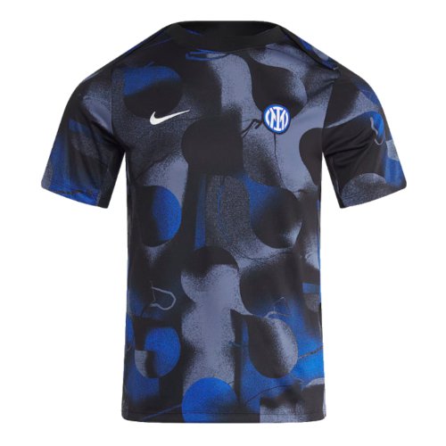 2024-2025 Inter Milan Dri-Fit Pre-Match Shirt (Black)