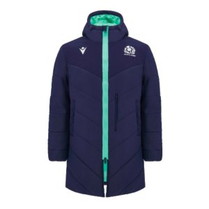 2024-2025 Scotland Rugby 3/4 Length Padded Jacket (Navy)