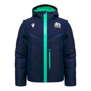 2024-2025 Scotland Rugby Bomber Padded Jacket (Navy) - Kids