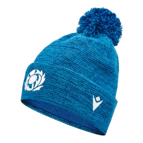 2024-2025 Scotland Rugby Pom Pom Beanie (Blue)