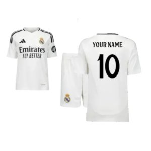 2024-2025 Real Madrid Home Youth Kit