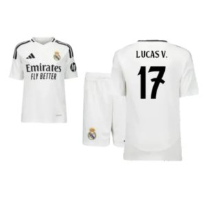 2024-2025 Real Madrid Home Youth Kit (Lucas V. 17)