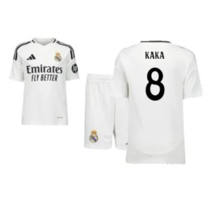 2024-2025 Real Madrid Home Youth Kit (Kaka 8)