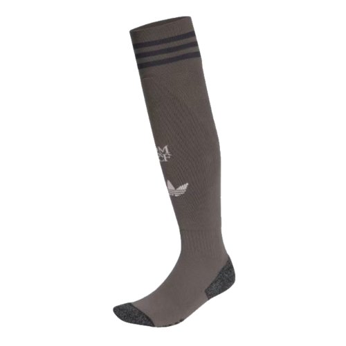 2024-2025 Real Madrid Third Socks (Charcoal)